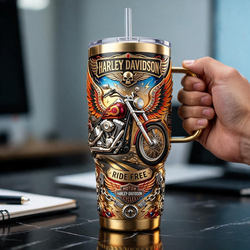 HLDV 40oz Tumbler With Handle PDL