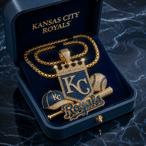 KCR Solid Gold Chain with Diamond Pendant BMD