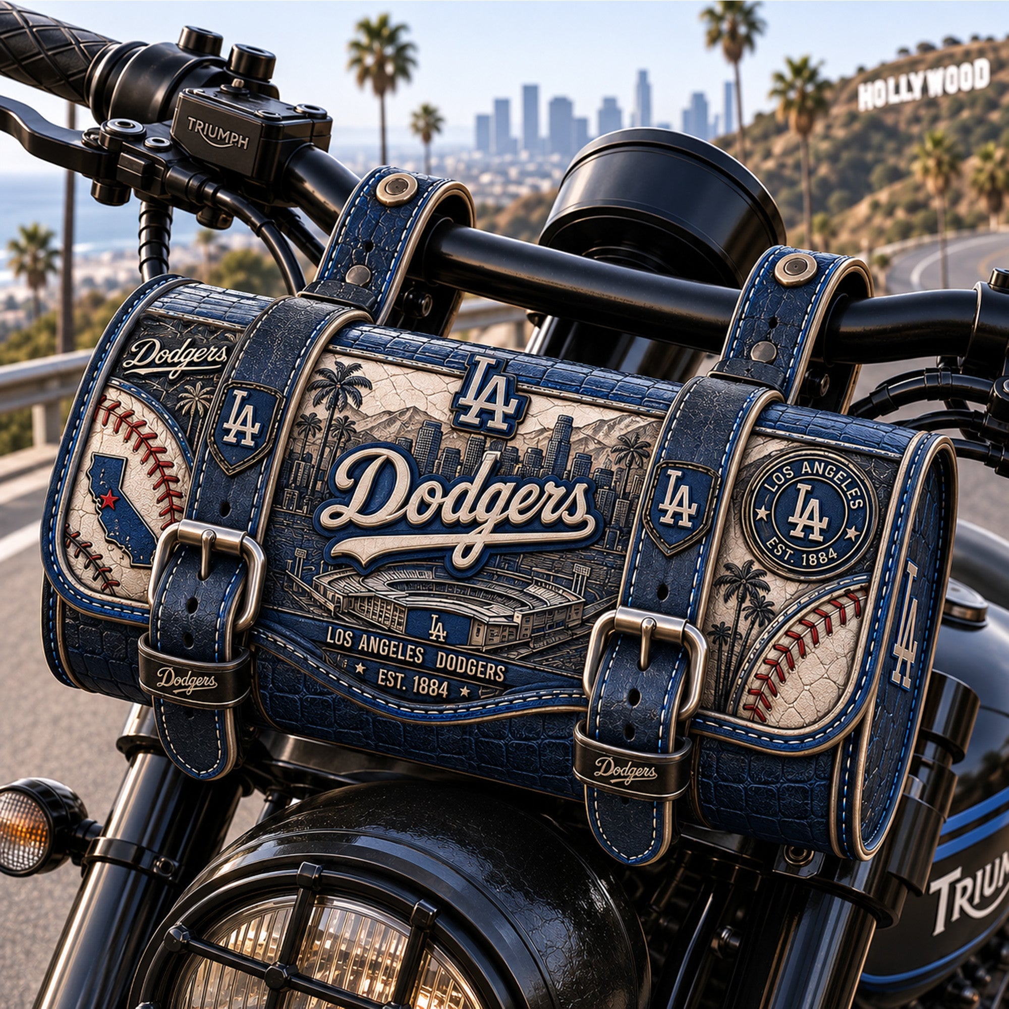LAD Premium Vintage Motorcycle Bag NTNA